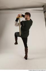 KEETA MOVING POSE WITH SWORD